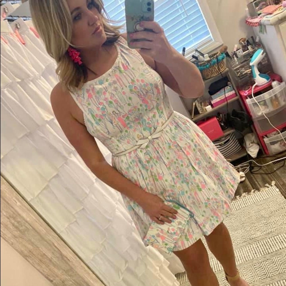 Lilly Pulitzer POP Sandrine Dress Size 12